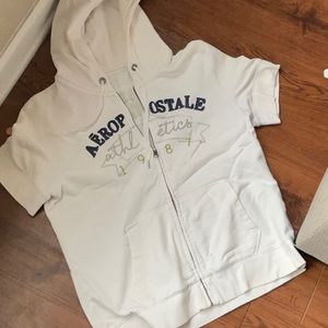 5 FOR $25- AERO SHORT SLEEVE ZIP UP HOODIE
